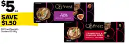 Woolworths OB Finest Specialty Crackers offer