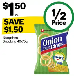 Woolworths Nongshim Snacking offer