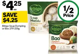 Woolworths Bibigo Soup Dumpling or Bao offer