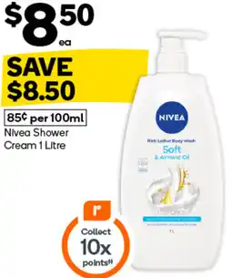 Woolworths Nivea Shower Cream offer