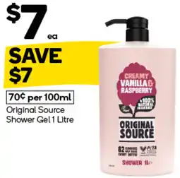 Woolworths Original Source Shower Gel offer