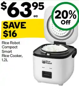 Woolworths Rice Robot Compact Smart Rice Cooker offer