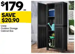 Woolworths Livsip Outdoor Storage Cabinet Box offer