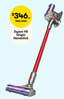 Woolworths Dyson V8 Origin Handstick offer