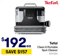Woolworths Tefal Clean It Portable Spot Cleaner offer