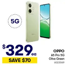 Woolworths ОРРО A5 Pro 5G Olive Green offer