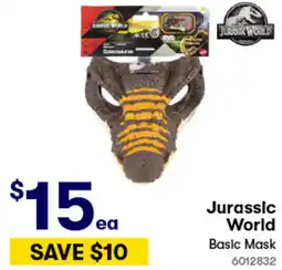 Woolworths Jurassic World Basic Mask offer