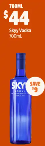 Woolworths Skyy Vodka offer