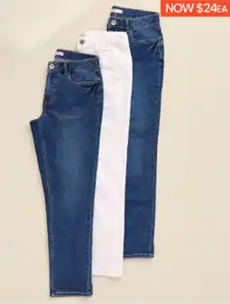 Myer Wardrobe Staple Stretch Denim Jeans offer