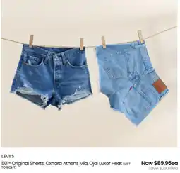 Myer LEVI'S 501 Original Shorts, Oxnard Athens Mid, Ojai Luxor Heat offer