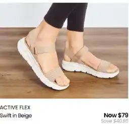 Myer ACTIVE FLEX Swift in Beige offer