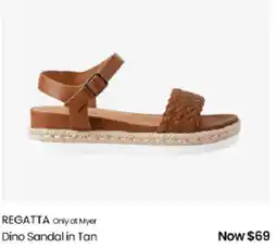 Myer REGATTA Dino Sandal in Tan offer