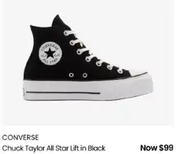 Myer Converse Chuck Taylor All Star Lift in Black offer