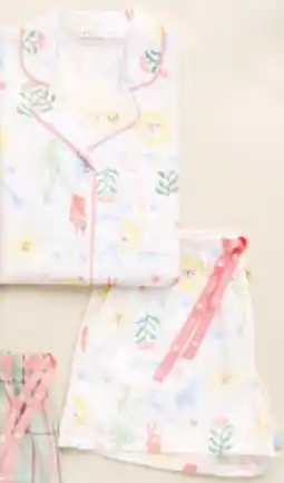 Myer SOHO Core Cotton S/S Short PJ Set in Beach Print offer