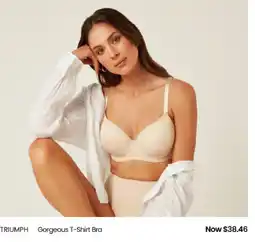 Myer TRIUMPH Gorgeous T-Shirt Bra offer