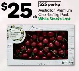 Woolworths Australian Premium Cherries offer