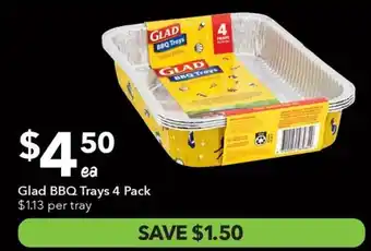 Ritchies Glad BBQ Trays offer
