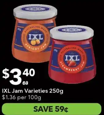 Ritchies IXL Jam Varieties offer