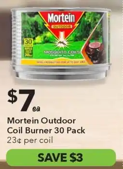 Ritchies Mortein Outdoor Coil Burner offer