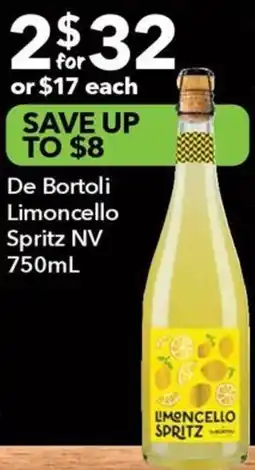 Ritchies De Bortoli Limoncello Spritz NV offer