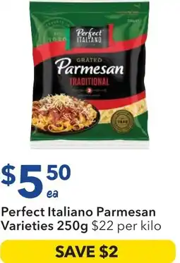 Ritchies Perfect Italiano Parmesan Varieties offer