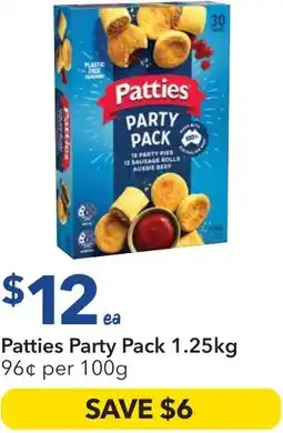 Ritchies Patties Party Pack offer