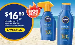 Ritchies Nivea Protect & Moisture SPF50+ Sunscreen offer