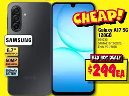 JB Hi-Fi Galaxy A17 5G 128GB offer