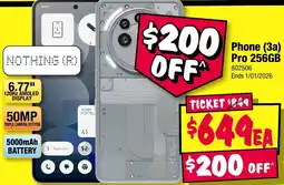 JB Hi-Fi Phone (3a) Pro 256GB offer