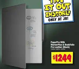 JB Hi-Fi PaperPro With MarkerPlus & BookFolio Pro Leather offer