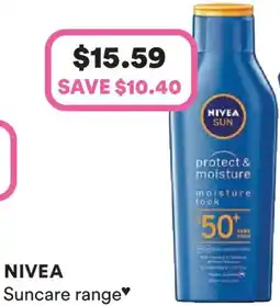 Priceline NIVEA Suncare range offer