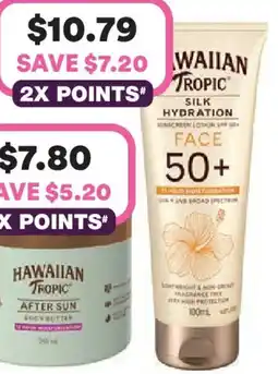 Priceline Hawaiian tropic silk hydration offer