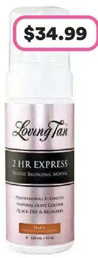 Priceline 2 HR Express Deluxe Bronzing Mousse offer