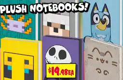 JB Hi-Fi PLUSH NOTEBOOKS! offer