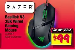 JB Hi-Fi RAZER Basilisk V3 35K Gaming Mouse offer