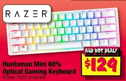 JB Hi-Fi Razer huntsman mini 60% optical gaming keyboard offer