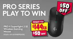 JB Hi-Fi Pro x superlight 2 se wireless gaming mouse offer