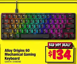 JB Hi-Fi Alloy Origins 60 Mechanical Gaming Keyboard offer
