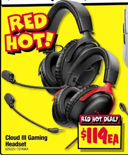 JB Hi-Fi Cloud III Gaming Headset offer