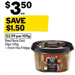 Woolworths Red Rock Deli Dips offer