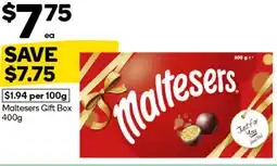 Woolworths Maltesers Gift Box offer