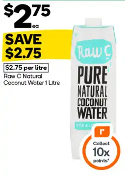 Woolworths Raw C Natural Coconut Water offer