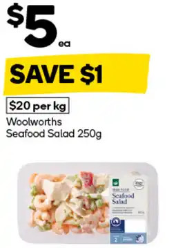 Woolworths Woolworths Seafood Salad offer