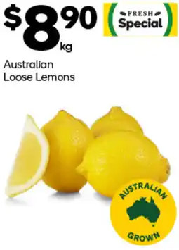 Woolworths Australian Loose Lemons offer