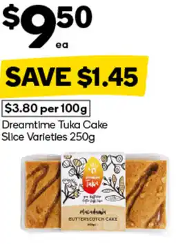 Woolworths Dreamtime Tuka Cake Slice Varieties offer