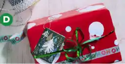 Woolworths D Christmas Ribbon offer