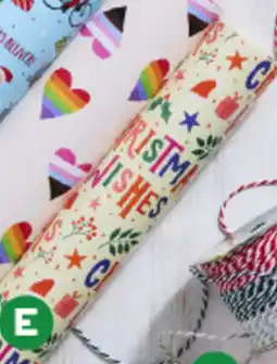 Woolworths E Christmas Text Wrap offer