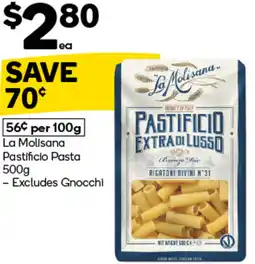 Woolworths La Molisana Pastificio Pasta offer