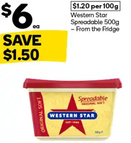 Woolworths Western Star Spreadable offer