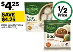 Woolworths Bibigo Soup Dumpling or Bao offer